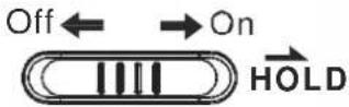 Emerson HD7999 - HOLD Switch - 1
