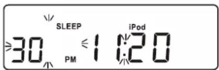 SLEEP ≥30 ≤1 iPod PM 小 1:20