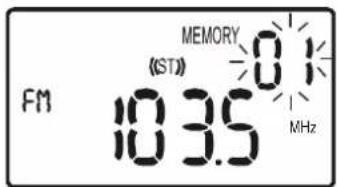 Emerson PD6850 - PRE-SETTING STATIONS IN THE TUNER MEMORY - 2