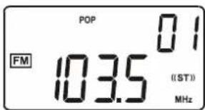 POP FM 103.5 0.1 ((ST)) MHz