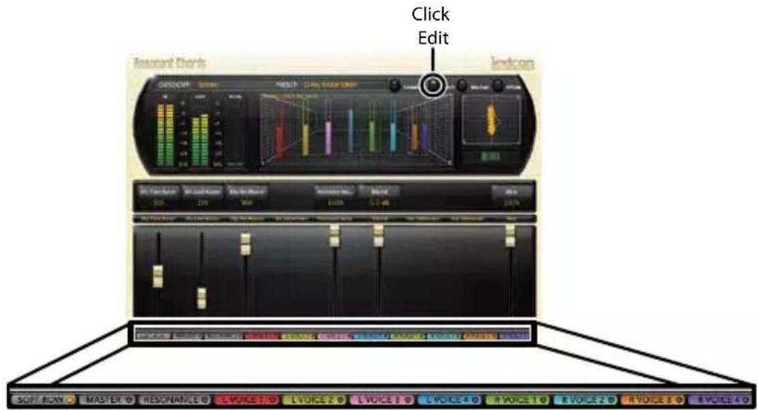 LEXICON PCM Native Resonant Chords - Edit Navigation and Full Edit Mode - 1