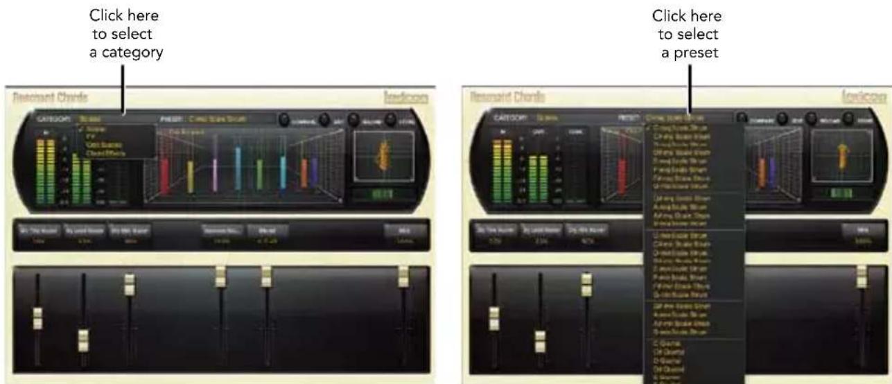LEXICON PCM Native Resonant Chords - Loading a Preset - 1