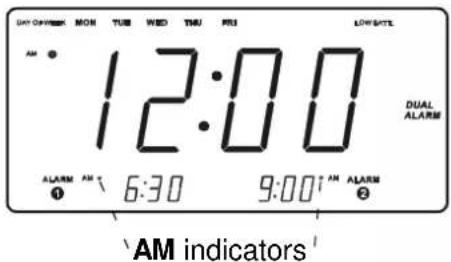 Emerson CKS3015 - Adjusting The Wake Up Times - 2