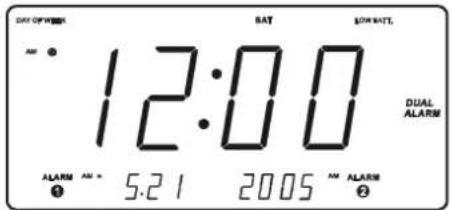 Emerson CKS3015 - Month / Date / Year Display - 1