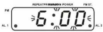 Emerson CKD1137 - Setting The Wake Up Times - 1