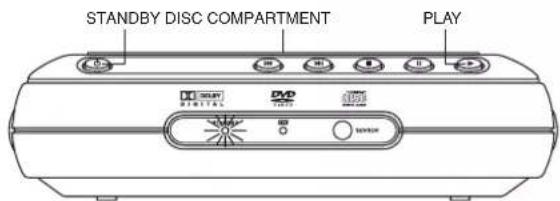 Emerson DTE329 - To return to normal play - 1