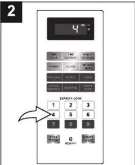 Emerson ER105001 - DEFROSTING/COOKING IN TWO STAGES - 2