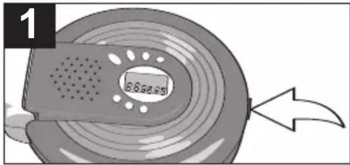 Emerson DTE515 - TO INSERT AND PLAY A CD - 1