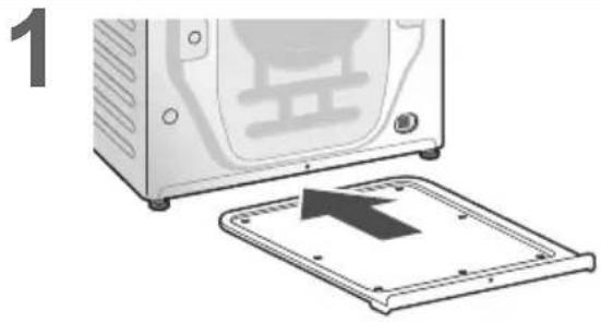 PANASONIC NA-V95FR1BVT - Lắp đặt tâm đáy - 1