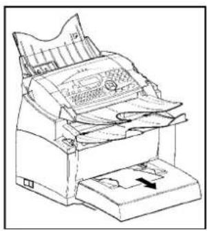 XEROX FaxCentre F116L - Paper jam at the feeders and trays - 10