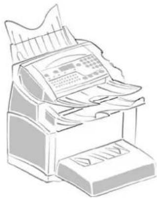 XEROX FaxCentre F116L - SETTING UP YOUR MACHINE - 1