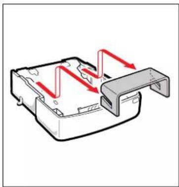 XEROX FaxCentre F116L - INSTALLING THE SECOND PAPER CASSETTE UNIT (OPTION) - 1