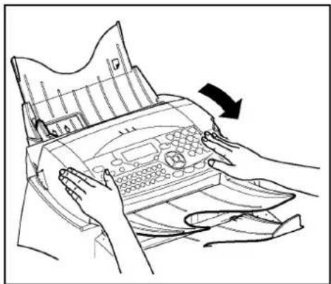 XEROX FaxCentre F116L - Replacing the toner cartridge - 35