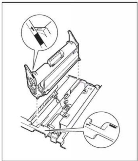 XEROX FaxCentre F116L - Replacing the drum cartridge - 17