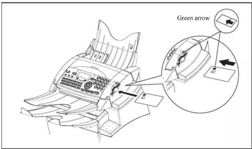 XEROX FaxCentre F116L - Replacing the toner cartridge - 39