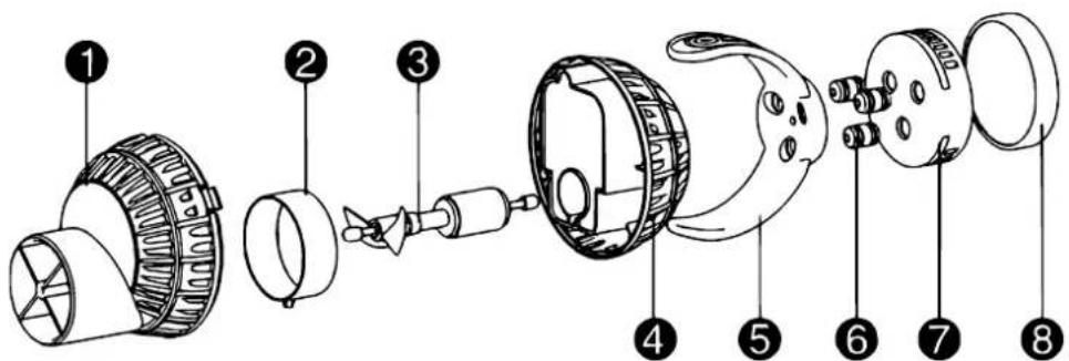 WilTec 52012 - Exploded views and parts lists - 1