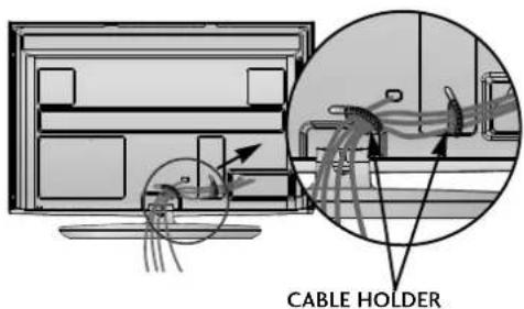 LG 60PS70FD - BACK COVER FOR WIRE ARRANGEMENT - 1