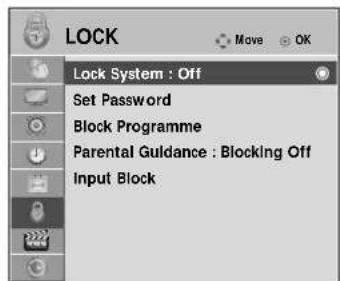 LG 60PS70FD - Setting up Your Password - 1