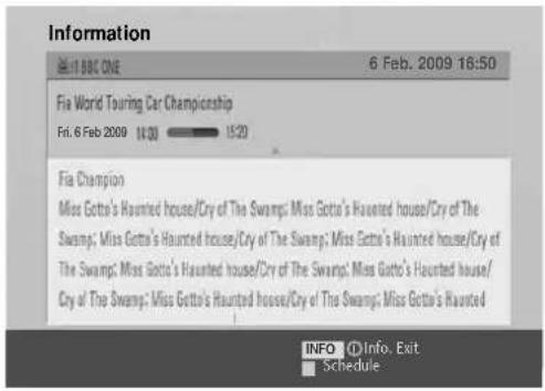 LG 60PS70FD - Button Function in Extended Description Box - 5