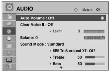 LG 60PS70FD - AUTO VOLUME LEVELER (AUTO VOLUME) - 1