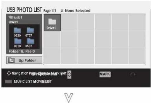 LG 60PS70FD - Photo Selection and Popup Menu - 1