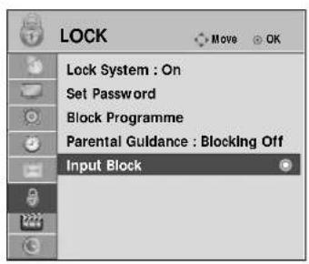 LG 60PS70FD - EXTERNAL INPUT BLOCKING - 1