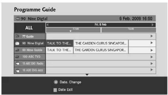 LG 60PS70FD - Button Function in Date Change Mode - 4
