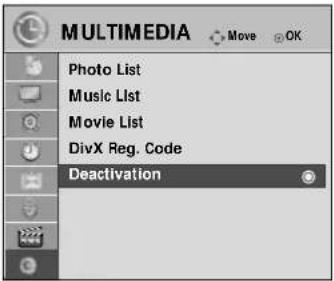 LG 50PS70FD - DEACTIVATION - 1