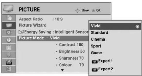 LG 50PS70FD - Picture Mode-User option - 2