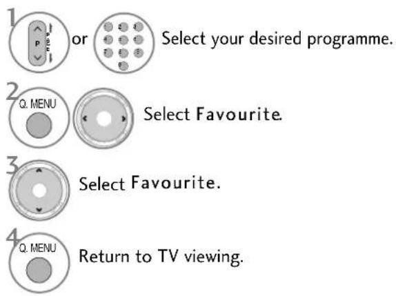 LG 50PS70FD - ■ Selecting favourite programme - 2