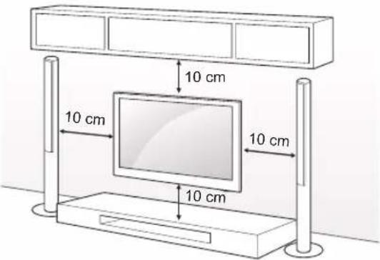LG 65LB7500 - Mounting on a wall - 1