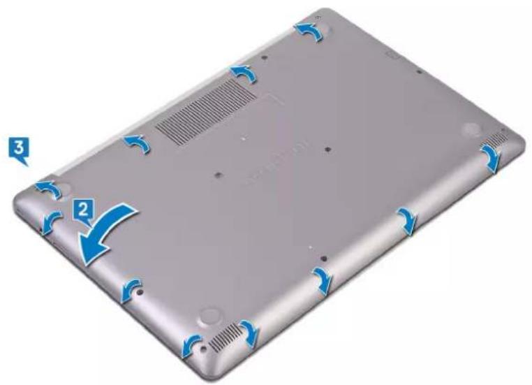 DELL Inspiron 3595 - Procedure for computers shipped without optical drive - 3