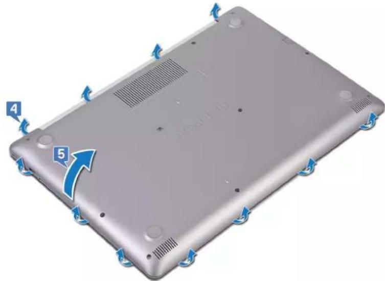 DELL Inspiron 3595 - Procedure for computers shipped without optical drive - 2