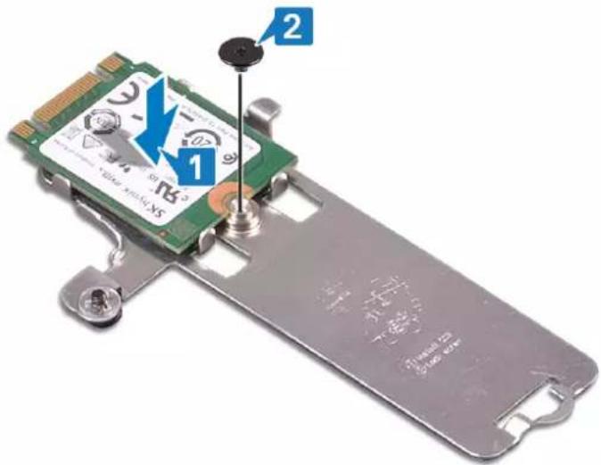 DELL Inspiron 3595 - Procedure to replace M.2 2230 solid-state drive - 1
