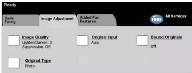 XEROX WorkCentre Pro C2636 - IMAGE ADJUSTMENT - 1