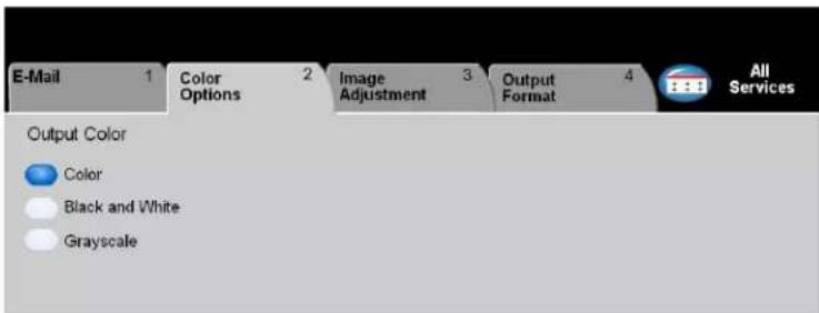 XEROX WorkCentre Pro C2636 - COLOR OPTIONS ... - 1