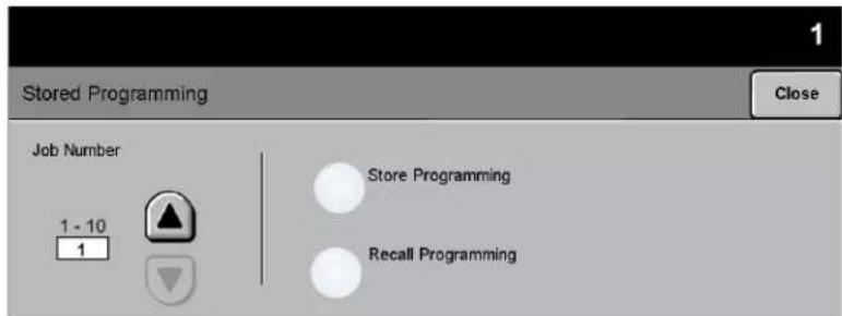 XEROX WorkCentre Pro C2636 - Stored Programming - 1