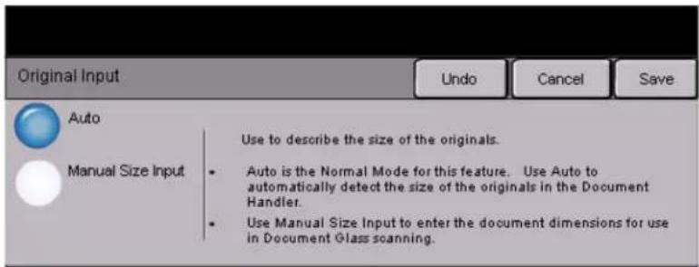 XEROX WorkCentre Pro C2636 - Original Input - 1