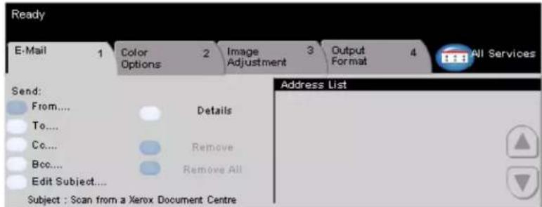 XEROX WorkCentre Pro C2636 - E-MAIL... - 1