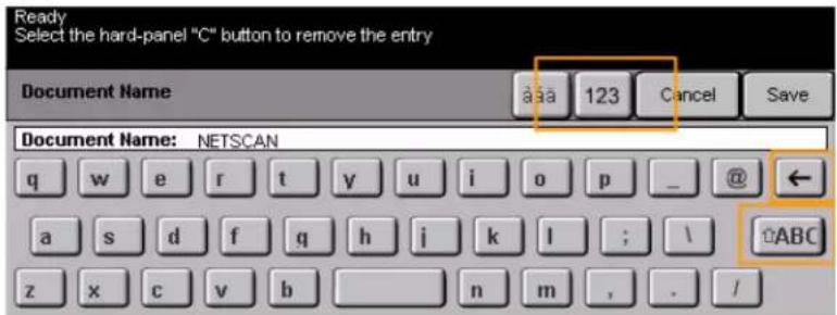 XEROX WorkCentre Pro C2636 - Document Name - 1
