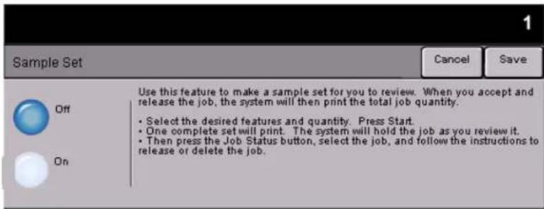 XEROX WorkCentre Pro C2636 - Sample Set - 1