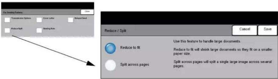 XEROX WorkCentre Pro C2636 - Reduce/Split - 1