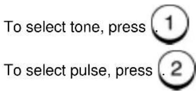 XEROX WorkCentre Pro 555 - Setting the Dial Mode\* - 2