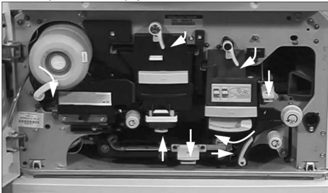 XEROX WorkCentre Pro 65 - Paper Jams inside the machine - 1