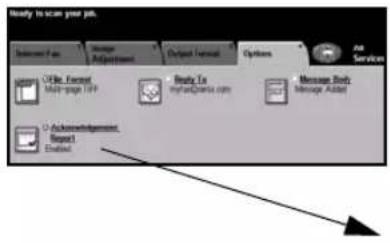 XEROX WorkCentre Pro 65 - Acknowledgment Report - 1