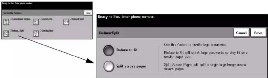 XEROX WorkCentre Pro 65 - Reduce/Split - 1