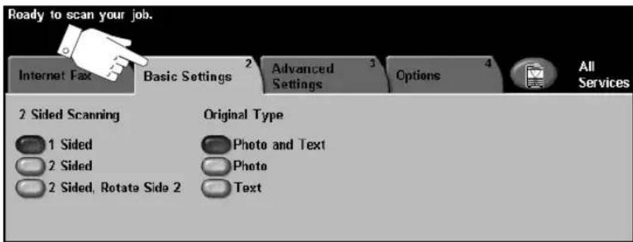 XEROX WorkCentre Pro 65 - Basic Settings - 1