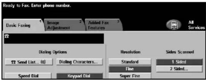 XEROX WorkCentre Pro 65 - Sides Scanned - 1