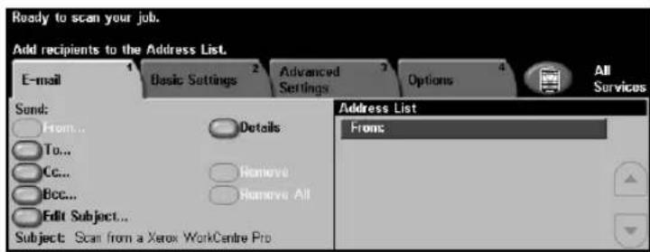 XEROX WorkCentre Pro 65 - Send: - 1