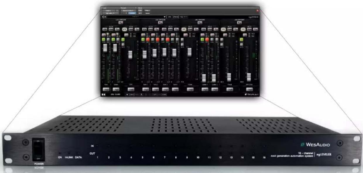 WesAudio ngLEVELER - Next Generation 16-channel automation system - 1